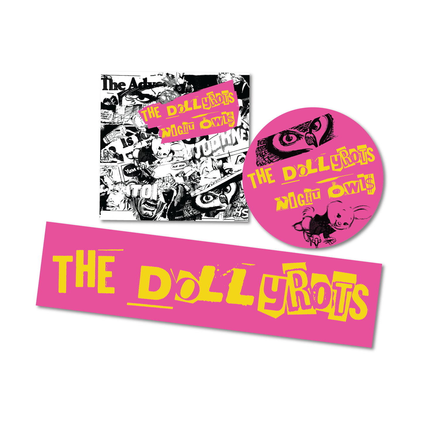 "Night Owls" Vinyl + Tee + Sticker + Digi Package