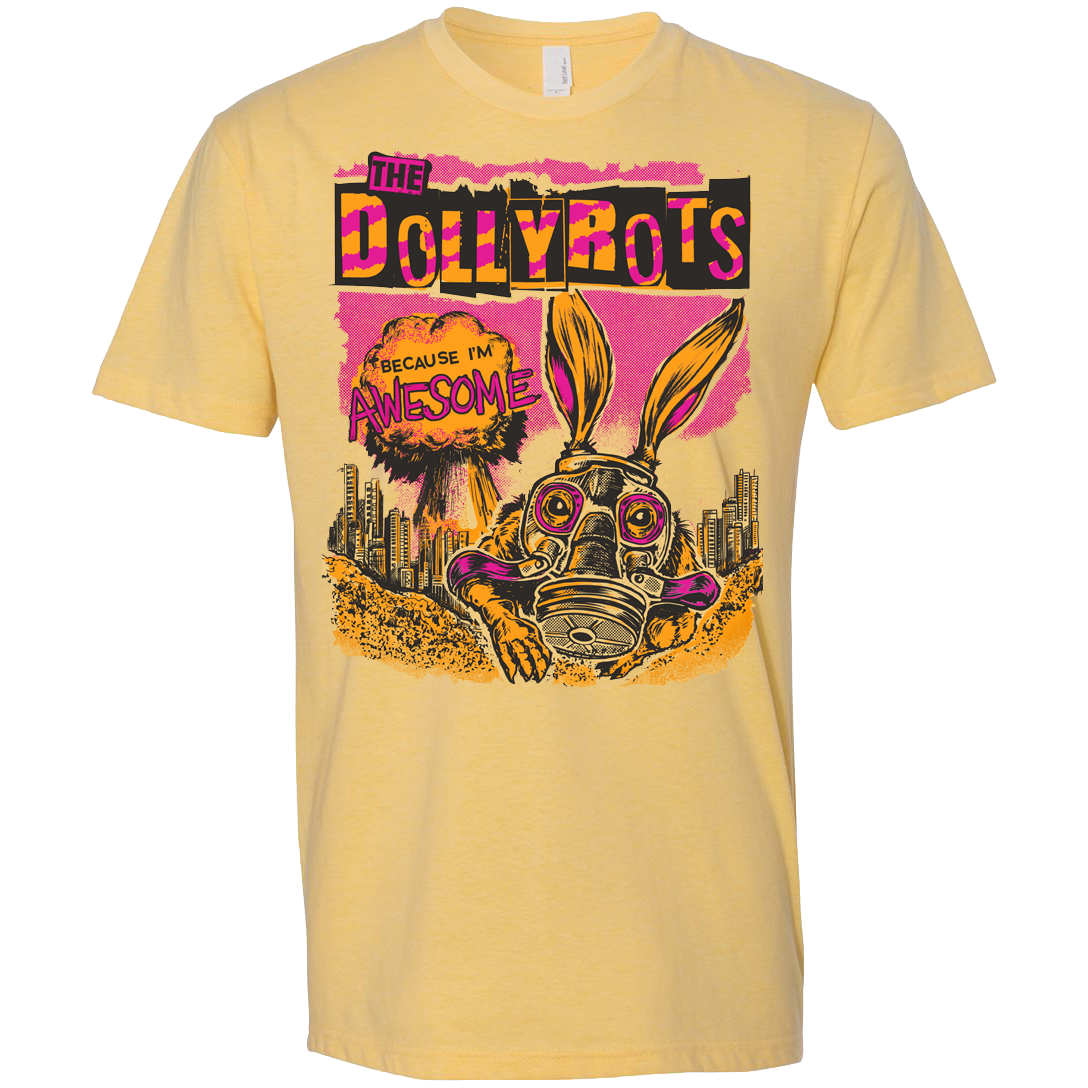 Yellow Awesome Bunny Tee