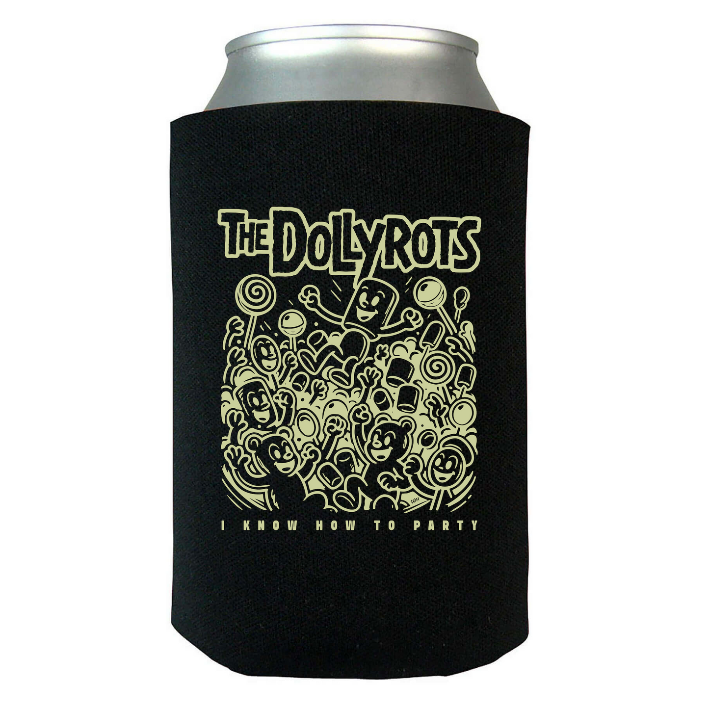 I KnOW HoW TO PArtY Koozie