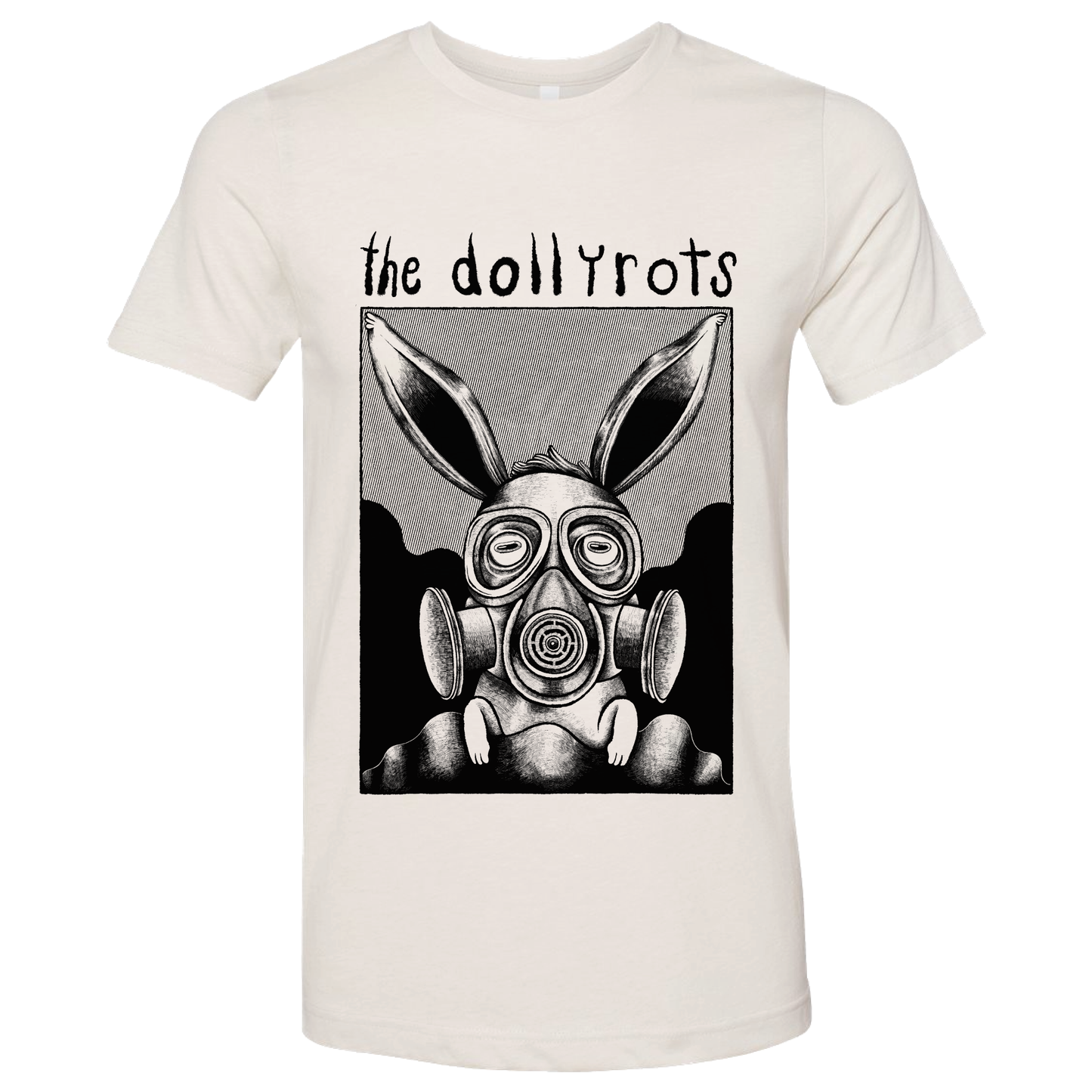 Haunted Gasmask Bunny Tee