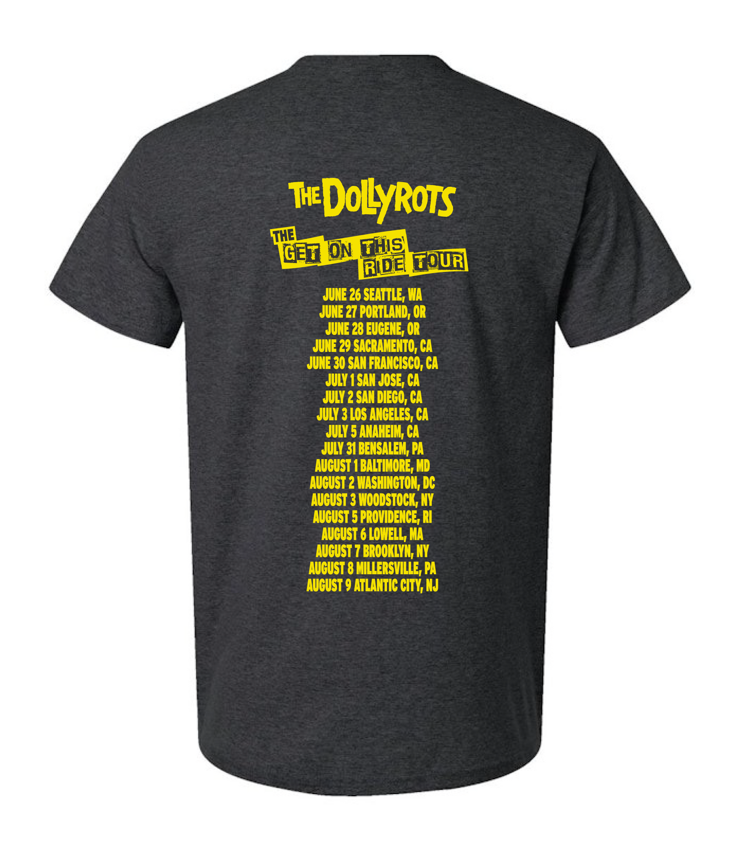 2025 Summer Tour Tee