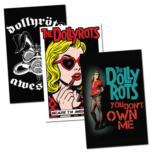 Moto Sunnies You Don't Own Me Poster Set of 3