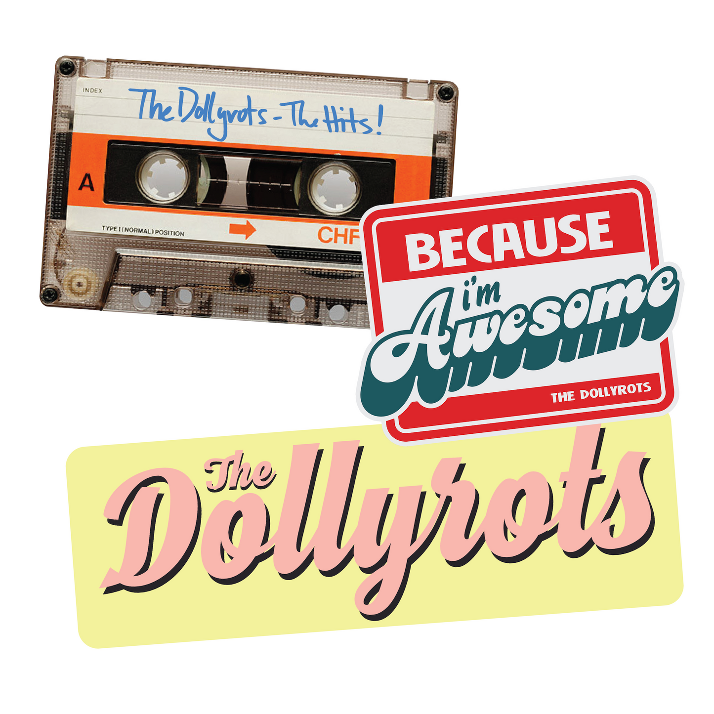 BOOM Box Retro Lunchbox, Holiday Card, Ornament, Stickers & Homemade Brownies from Kelly's Kitchen