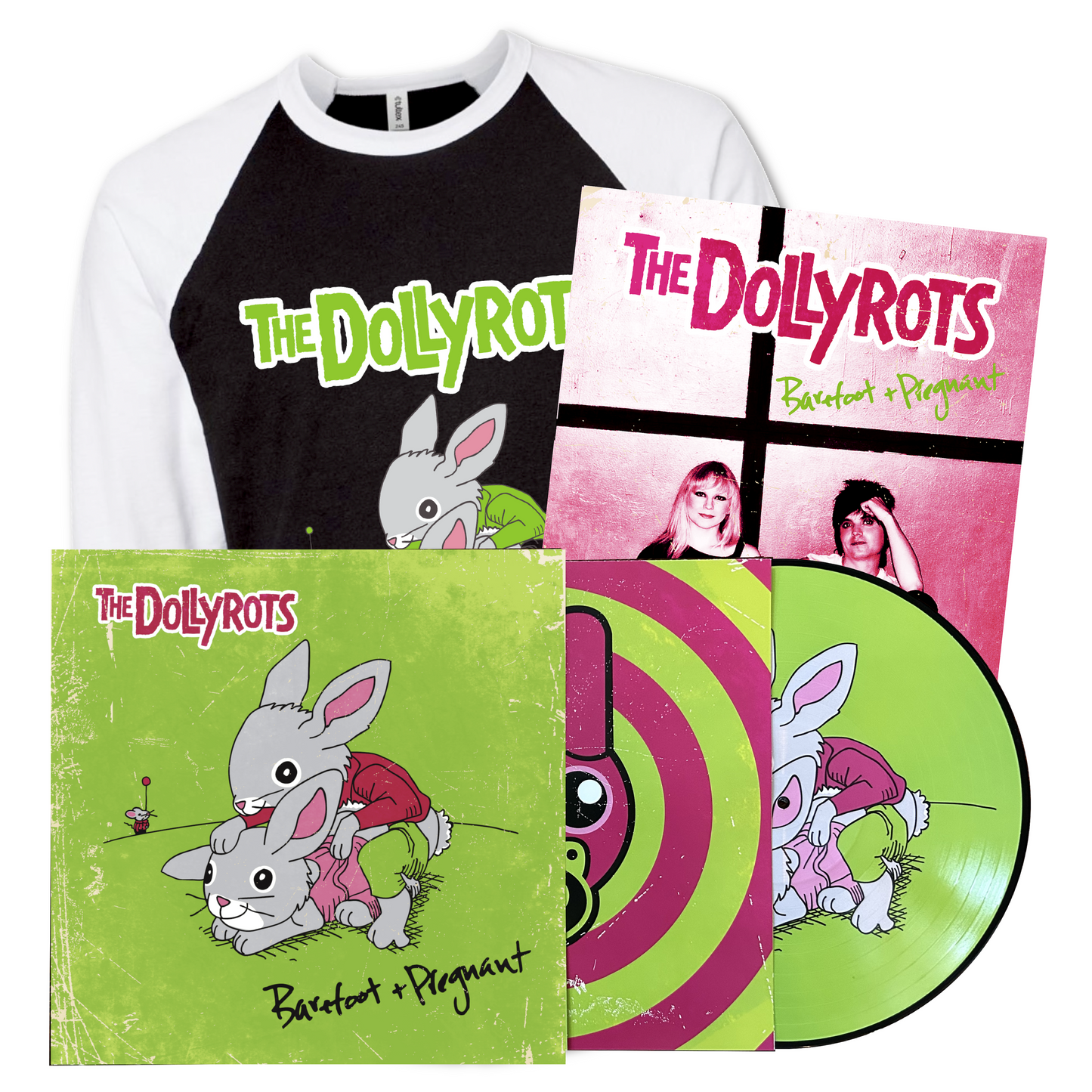 "Barefoot and Pregnant" 10th Anniversary Vinyl + Tee + Poster + DIGI Bundle