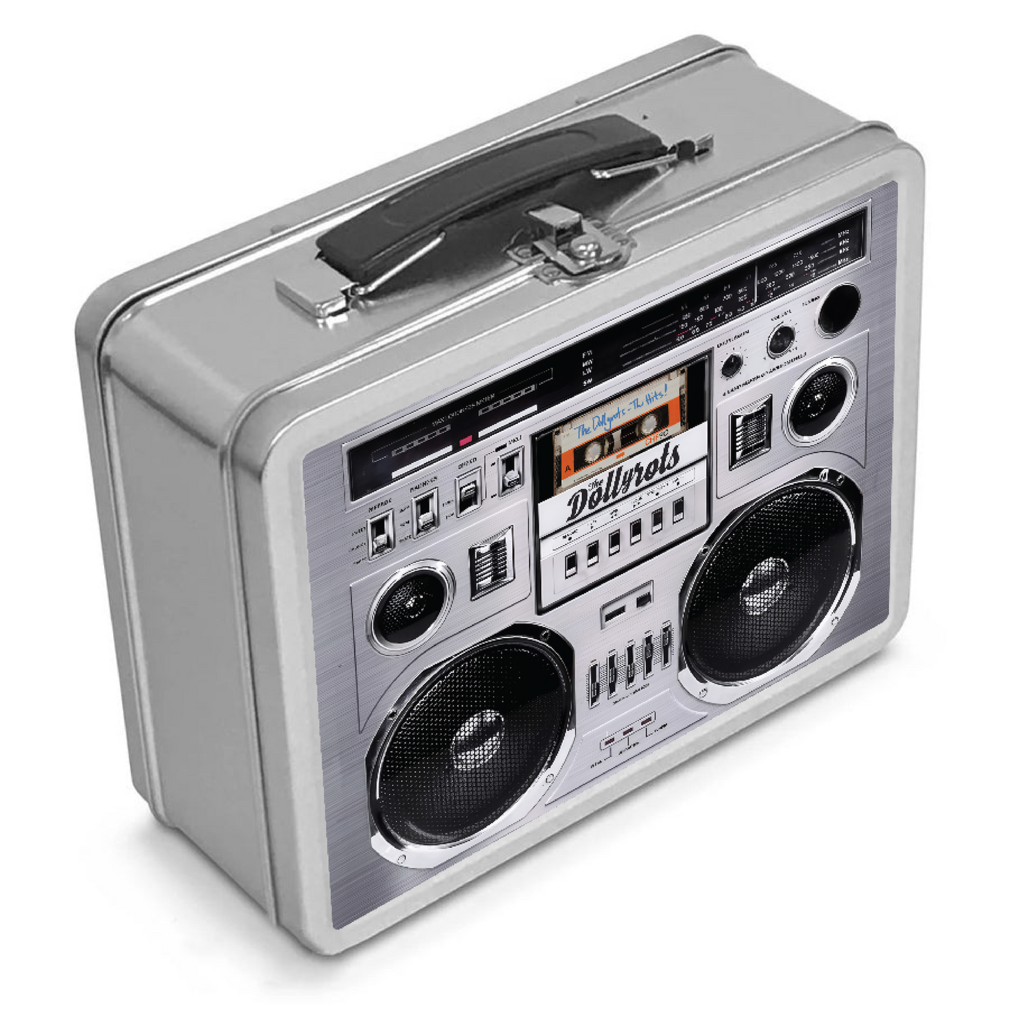 BOOM Box Retro Lunchbox, Holiday Card, Ornament, Stickers & Homemade Brownies from Kelly's Kitchen