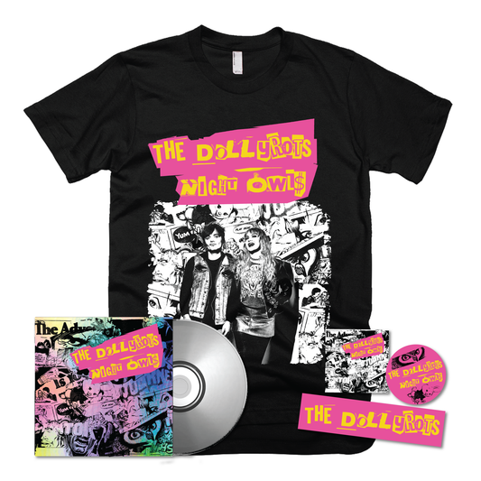 "Night Owls" CD + Tee + Sticker + Digi Package