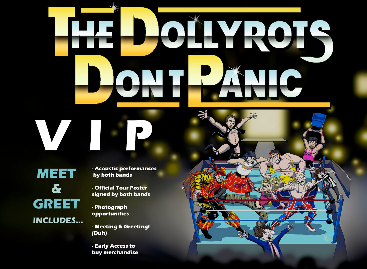 The Dollyrots & Don't Panic - UK Tour VIP Meet & Greet Experience