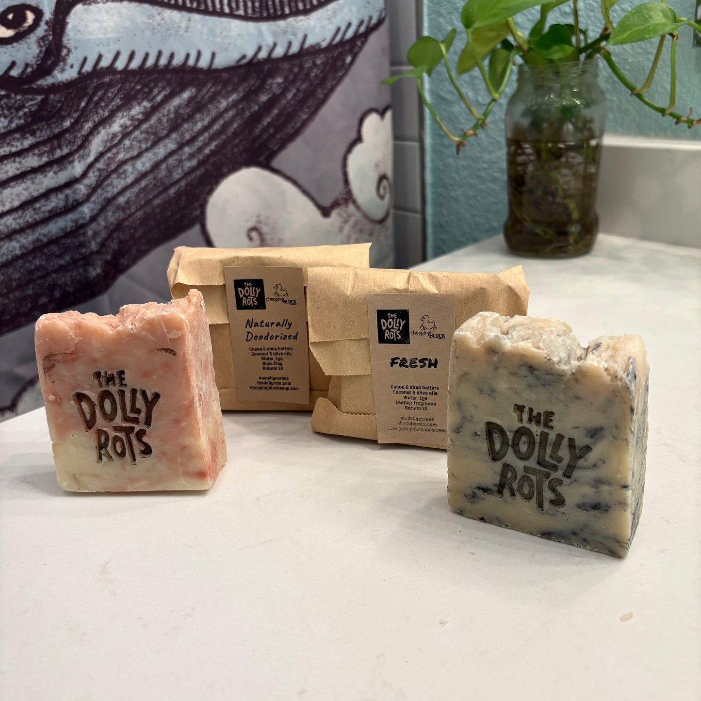 Be "Naturally Deodorized" & "Fresh" with The Dollyrots' Signature Soap from Chopping Block Soap Co.