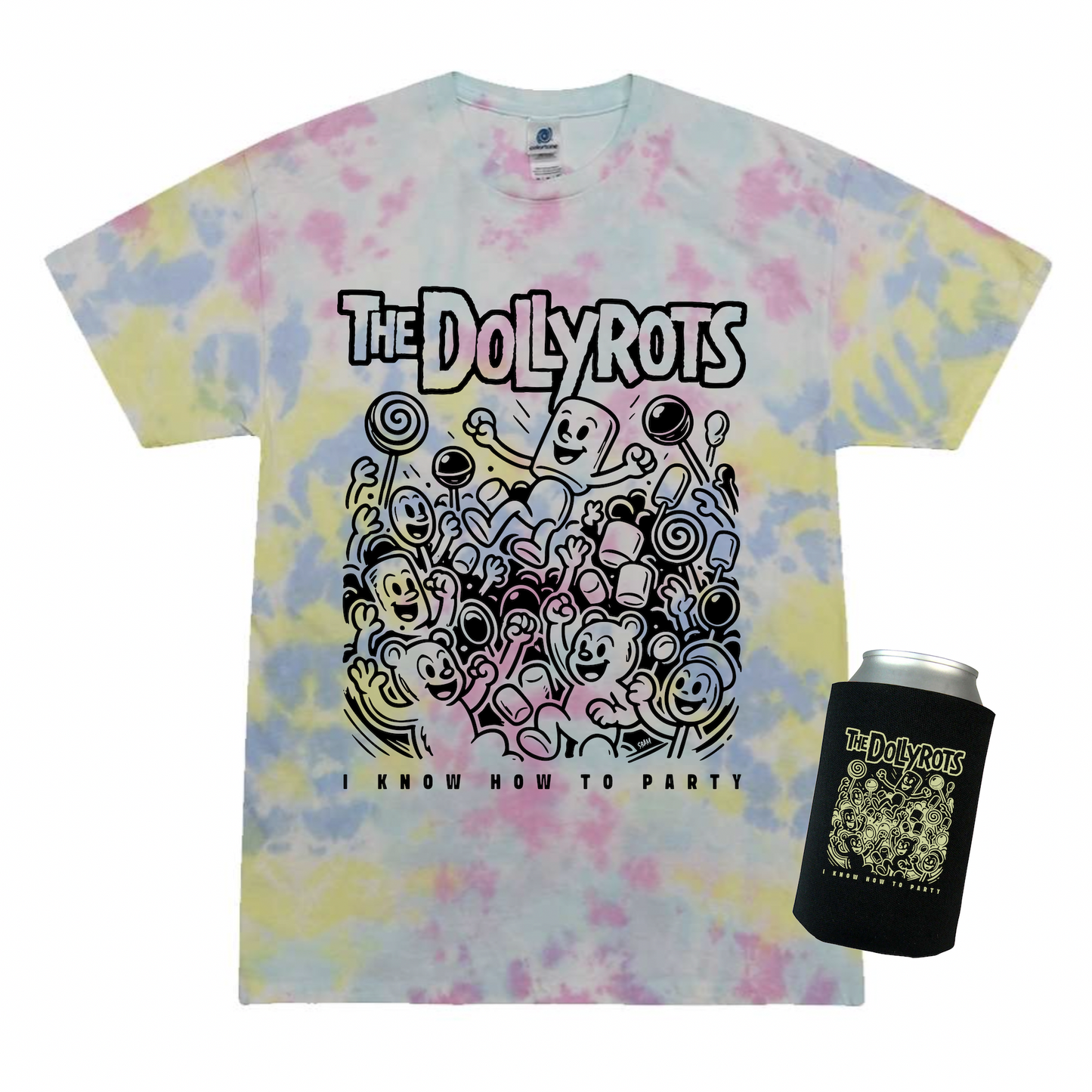 I Know How To Party Tee + Koozie