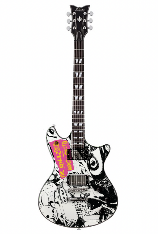 "Night Owls" Art Guitar by Schecter
