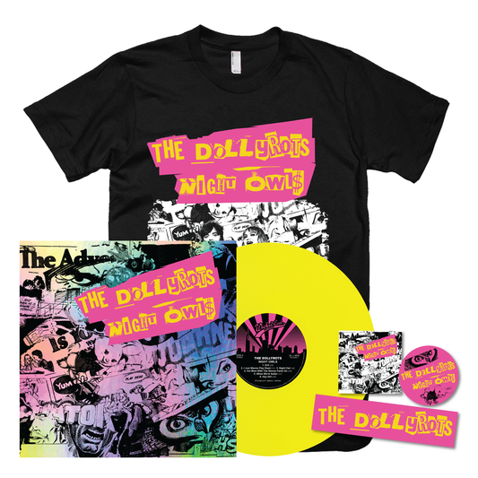 "Night Owls" Vinyl + Tee + Sticker + Digi Package