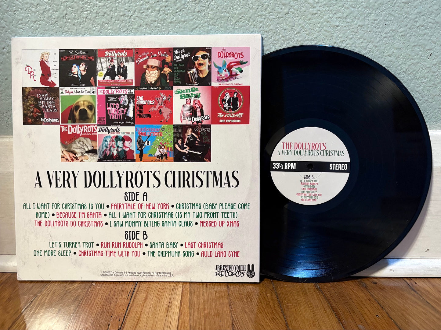 A Very Dollyrots Christmas Vinyl + DIGI