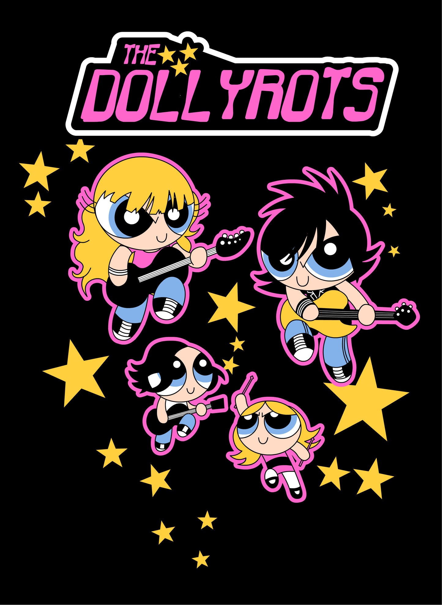 PowerPuff Dollyrots & Dollytots (Dark Version)
