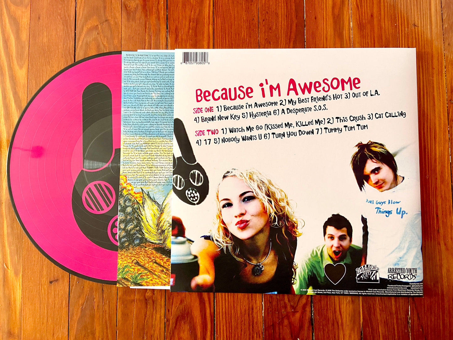 "Because I'm Awesome" 2020 Deluxe Gatefold Picture Disc Vinyl