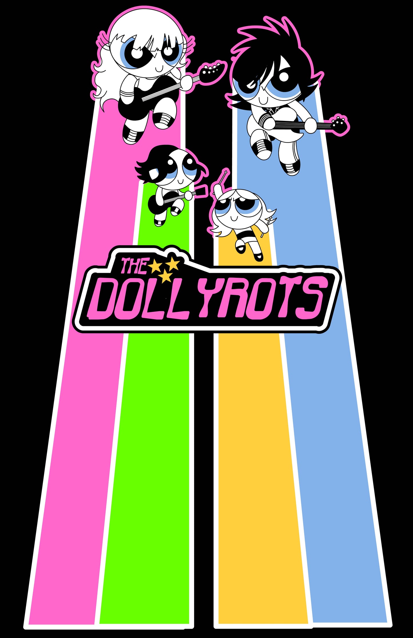 Powerpuff Dollyrots & Dollytots Poster